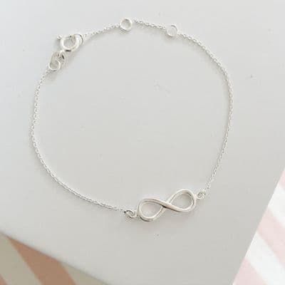 Silver Infinity Bracelet