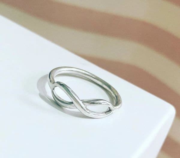 Silver Infinity Ring