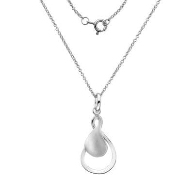 Silver Organic Necklace