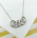 Silver Ring Necklace