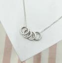 Silver Ring Necklace