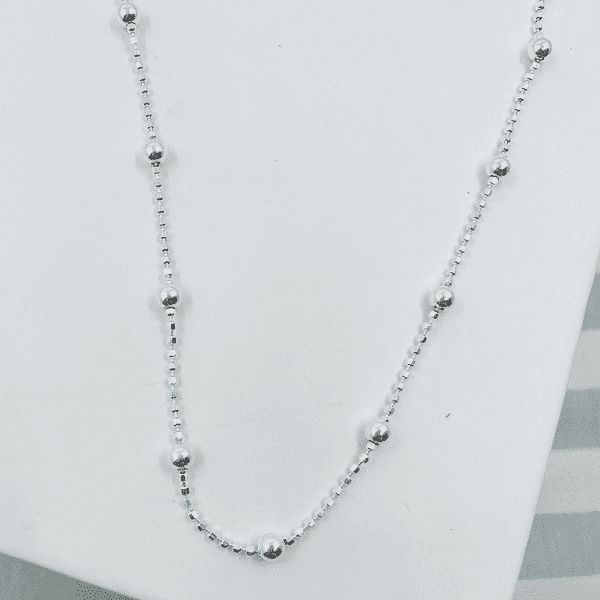Silver Seed Chain