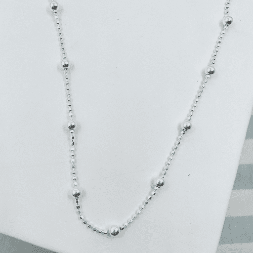 Silver Seed Chain