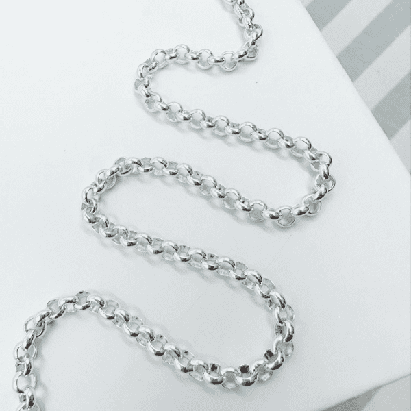 Silver Slimline Belcher Necklace
