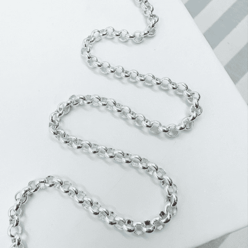 Silver Slimline Belcher Necklace