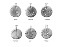 Silver Zodiac Necklace