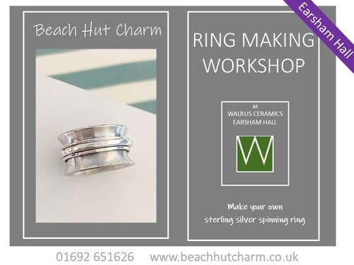 Spinning Ring Workshop, Fri 8th May 1:30pm - 5:30pm, WALRUS CERAMICS