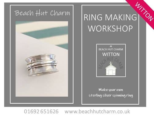Spinning Ring Workshop, Sat 18th April 1:30pm - 5:30pm , BEACH HUT CHARM