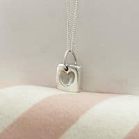 Square Heart Necklace