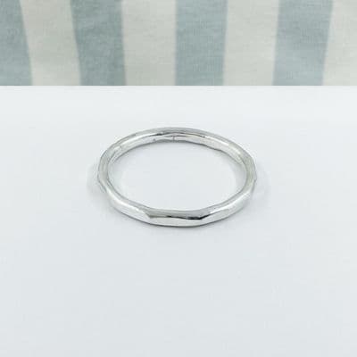 Stacking Ring - Faceted