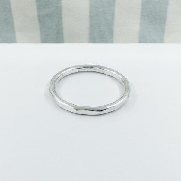 Stacking Ring - Faceted