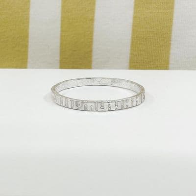 Stacking Ring - Patterned