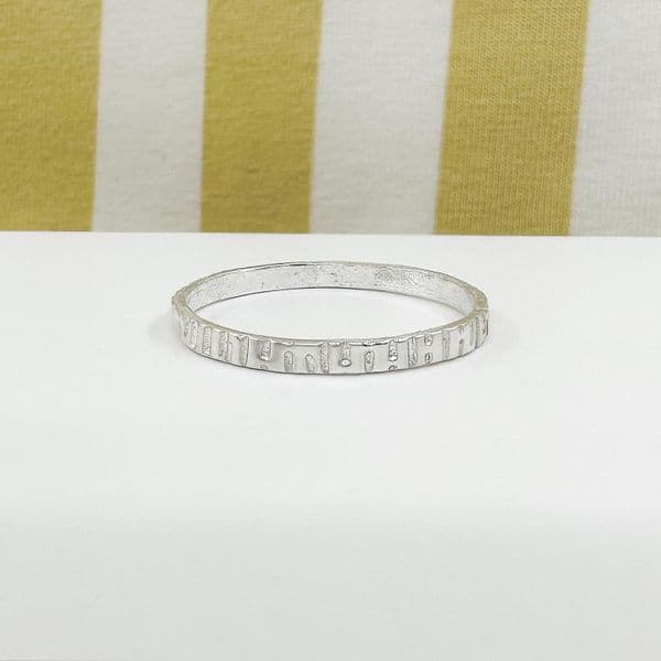 Stacking Ring - Patterned