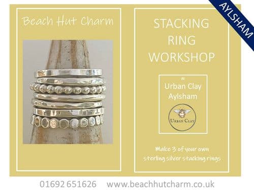 Stacking Ring Workshop, Sun 19th July 10am - 12:30pm, URBAN CLAY