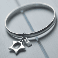 Star Fingerprint Charm