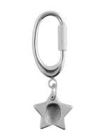 Star Fingerprint Charm