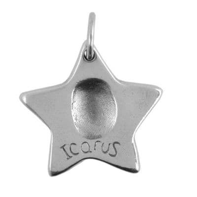 Star Fingerprint Pendant