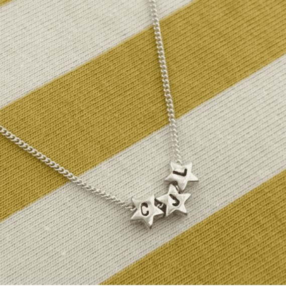 Star Initial Necklace