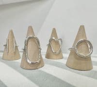 Statement Ring Workshop, Sat 7th Nov 2:30pm - 5pm BEACH HUT CHARM