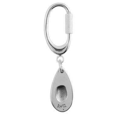 Tear Drop Fingerprint Key Ring