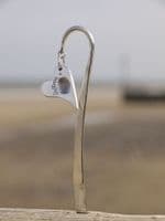 Wavy Heart Fingerprint Pendant