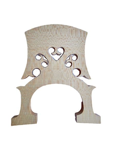 3 Heart Cello Bridge