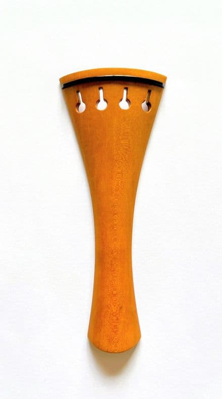 Boxwood Violin Tailpiece Tulip Pattern