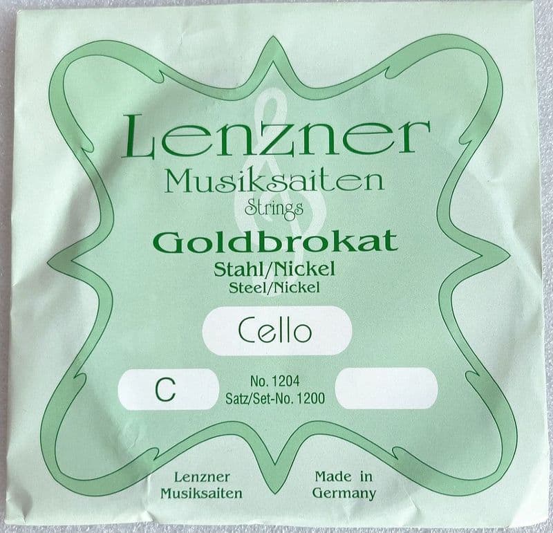 Lenzner Goldbrokat Cello C