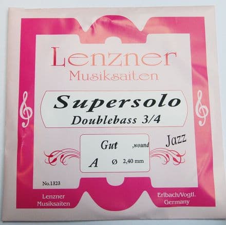 Lenzner Supersolo Jazz Gut Bass Strings
