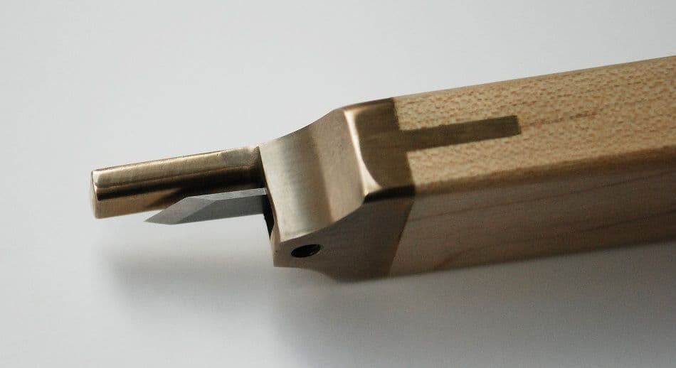 Purfling groove cutting tool