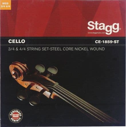 Stagg Cello String Set 4/4-3/4