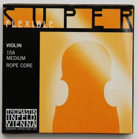 Superflexible violin string set