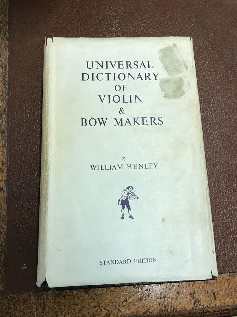 Universal Dictionary of Violin & Bow Makers