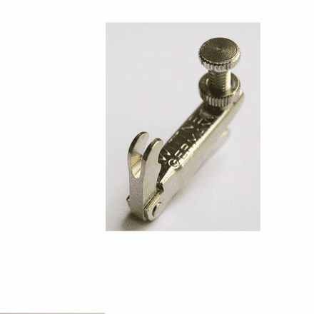 Wide Slot Violin Adjuster, Nickel or Black