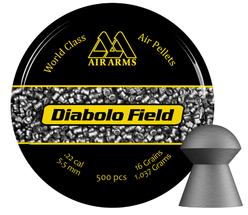 Air Arms Diabolo Field .22 / 5.52mm Diablo Domed Pellets