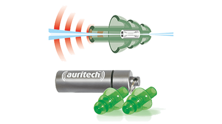 Auritech Shooting Ear Plugs Hearing Protection Clay Pigeon Game Hunting