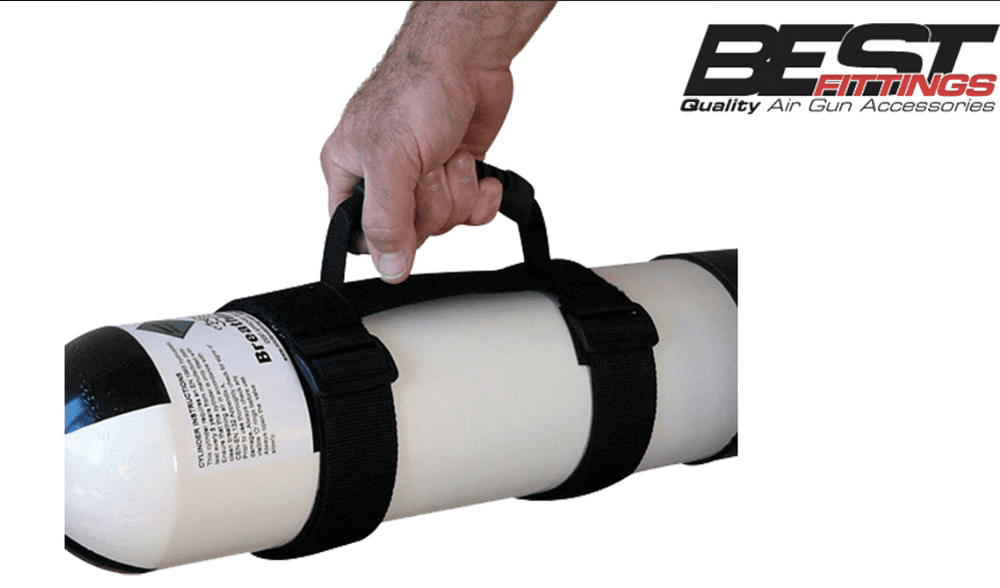 Best Fittings Carrying Handle Strap PCP Filling Cylinder Divers Air Bottle
