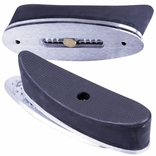 Bisley Adjustable Rubber Recoil Butt Pad Buttplate - Air Rifles & Shotguns