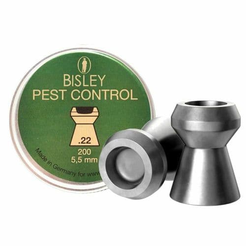 Bisley Pest Control .22 / 5.5mm Hollow Point Pellets