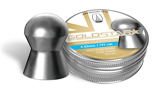 BSA Goldstar .177 / 4.52mm Match Grade Premium Round Domed Air Pellets