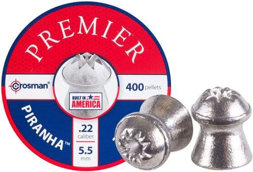 Crosman Piranha .22 / 5.5mm Premier Hollow Point Pellets