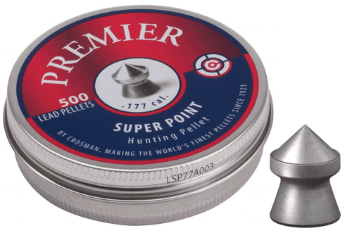 Crosman Pointed .177 / 4.5mm Premier Super Point Pellets