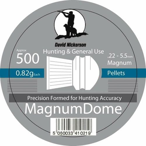 David Nickerson Magnum .22 / 5.5mm Round Domed Pellets