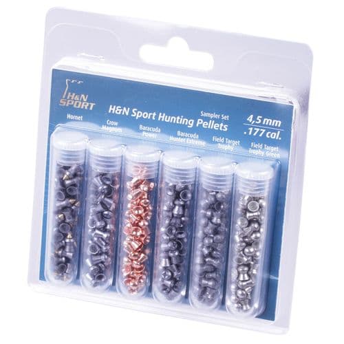 H&N .177 / 4.5mm Vlister Sample Sampler Hunting Air Pellet Pack