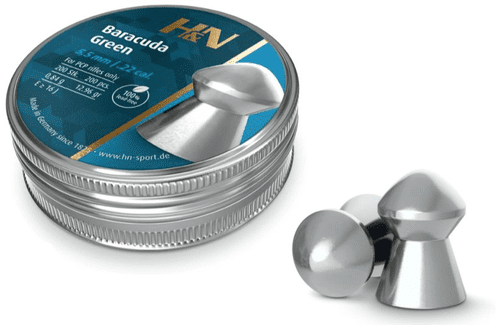 H&N Baracuda Green .22 / 5.5mm PCP Lead Free Pellets