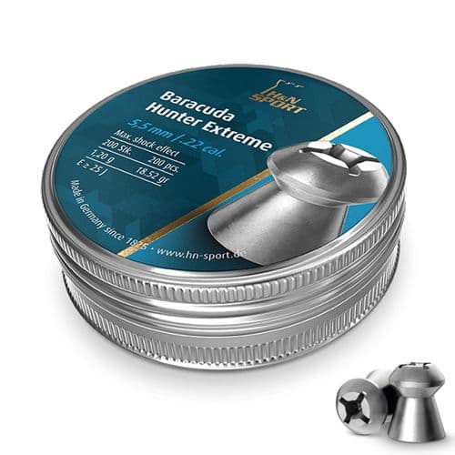 H&N Baracuda Hunter Extreme .22 / 5.5mm Hollow Point Pellets
