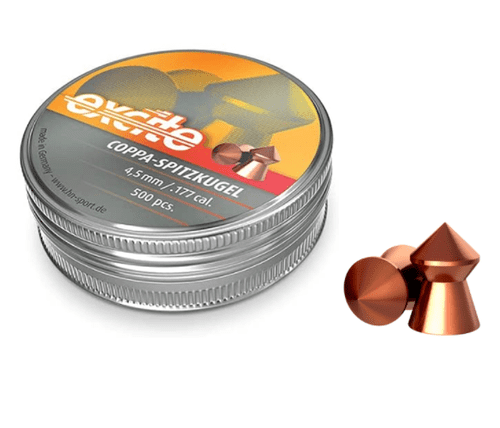 H&N Excite Coppa .177 / 4.5mm Spitzkugel Copper Pointed Pellets