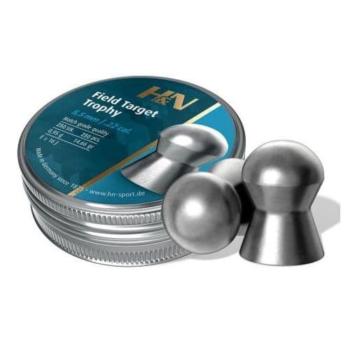 H&N Field Target Trophy .22 / 5.53mm Domed Pellets