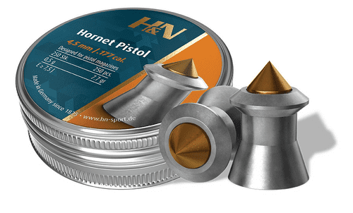 H&N Hornet Pistol .177 / 4.5mm Pointed Lightweight Precise Air Pellets