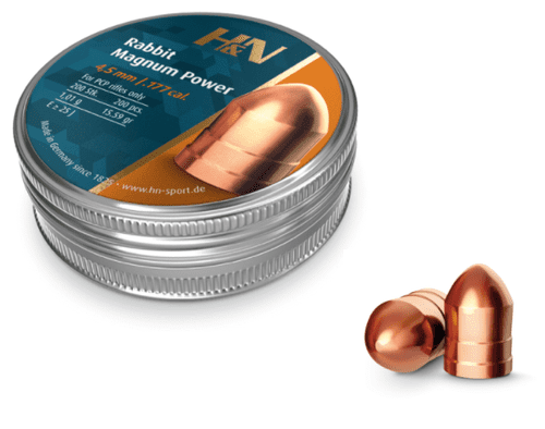 H&N Rabbit Magnum Power .177 / 4.5mm PCP Copper Pellets